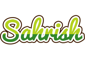 Sahrish golfing logo