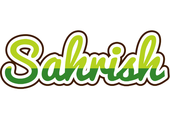 Sahrish golfing logo