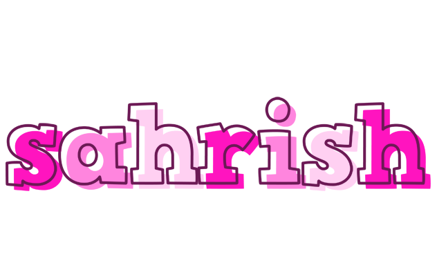 Sahrish hello logo