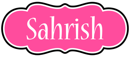 Sahrish invitation logo