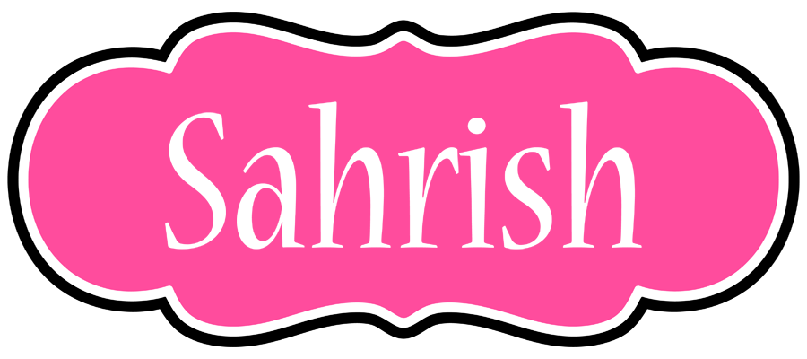 Sahrish invitation logo