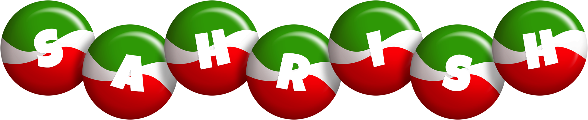 Sahrish italy logo