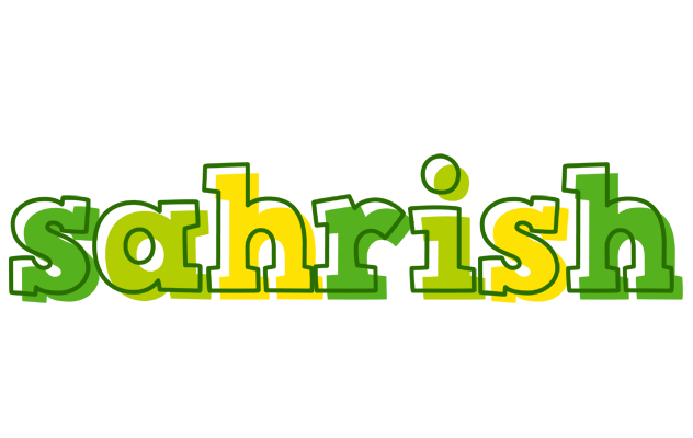 Sahrish juice logo