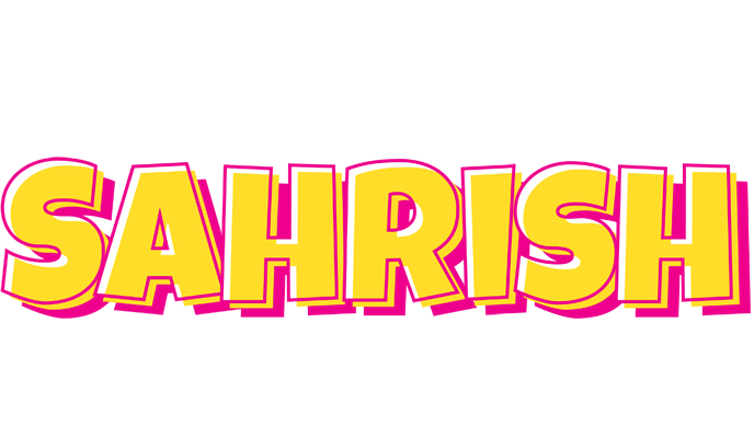 Sahrish kaboom logo
