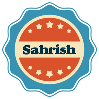Sahrish labels logo