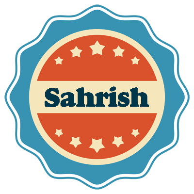 Sahrish labels logo