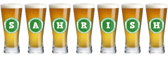 Sahrish lager logo