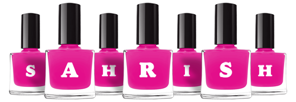 Sahrish nails logo