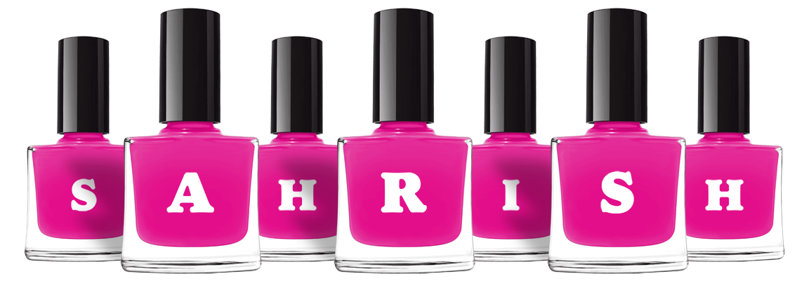Sahrish nails logo