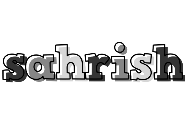 Sahrish night logo