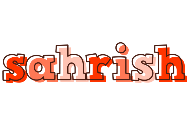 Sahrish paint logo