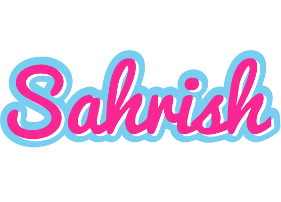 Sahrish popstar logo