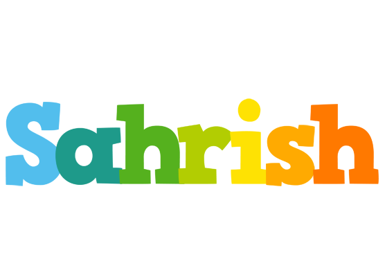 Sahrish rainbows logo