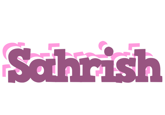 Sahrish relaxing logo