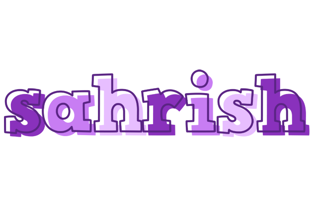 Sahrish sensual logo