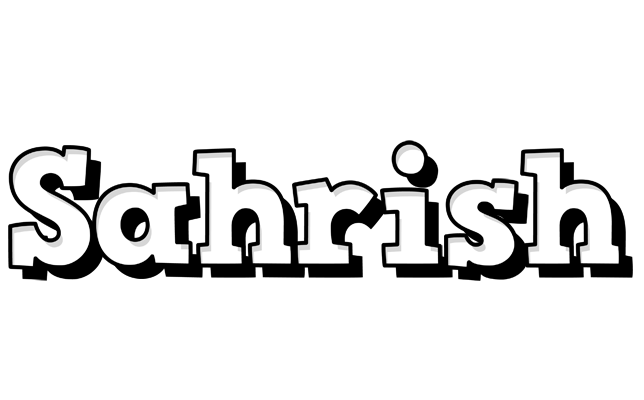 Sahrish snowing logo