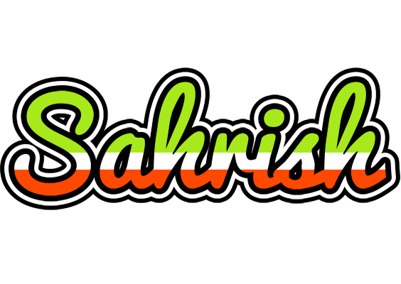 Sahrish superfun logo
