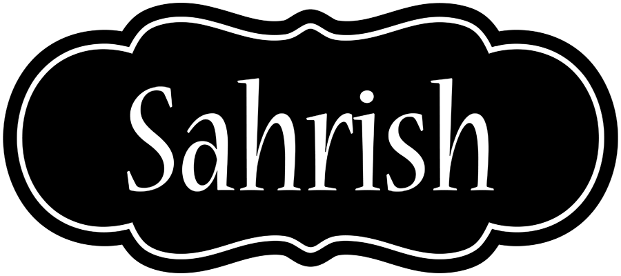 Sahrish welcome logo
