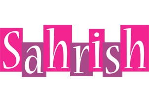 Sahrish whine logo