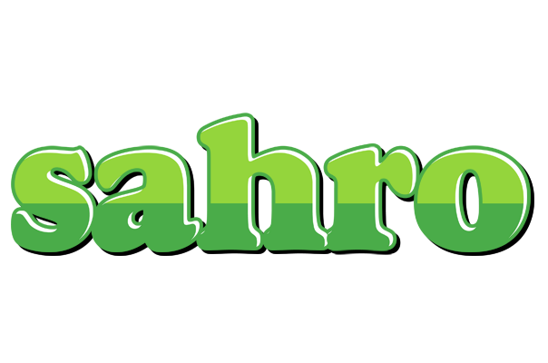 Sahro apple logo