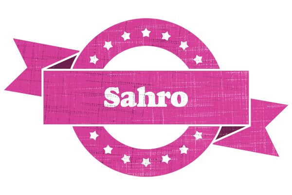 Sahro beauty logo