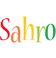 Sahro birthday logo