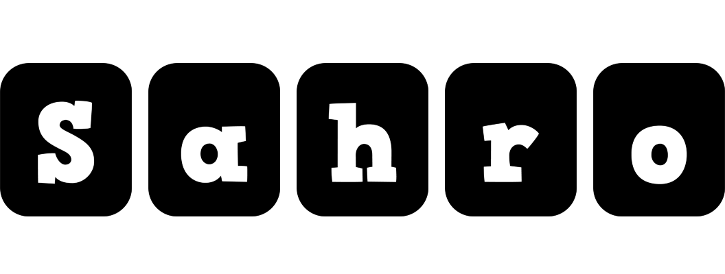 Sahro box logo
