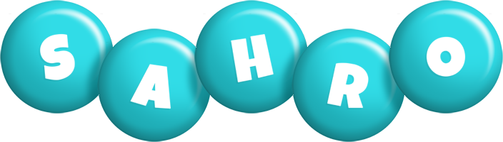Sahro candy-azur logo