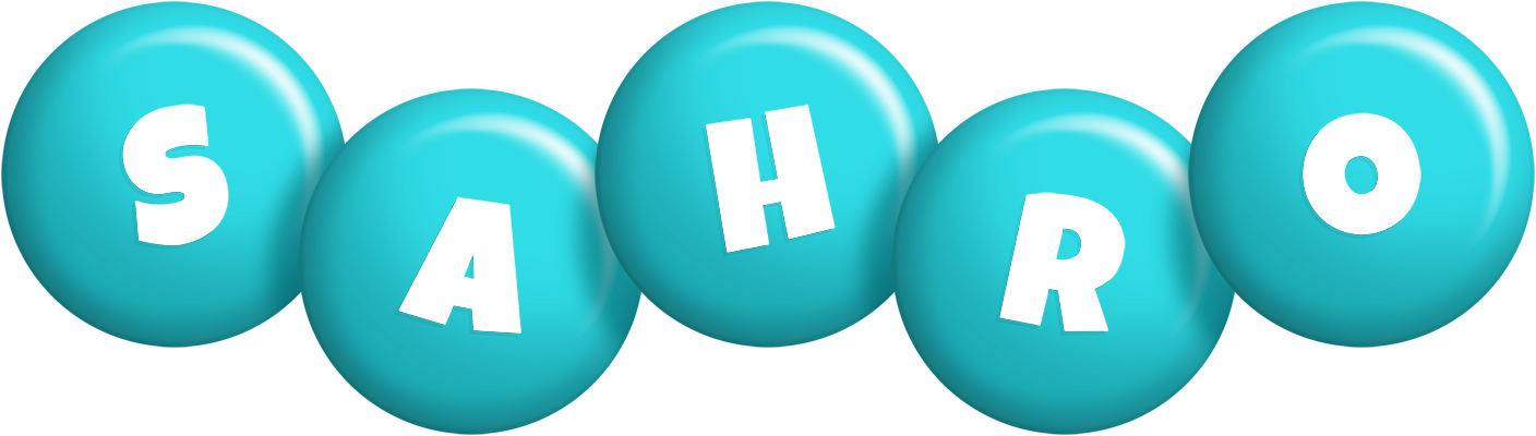 Sahro candy-azur logo