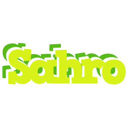 Sahro citrus logo
