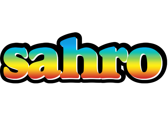 Sahro color logo
