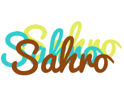Sahro cupcake logo