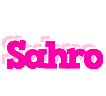 Sahro dancing logo