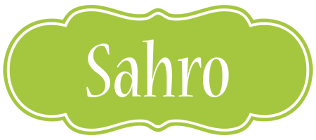 Sahro family logo