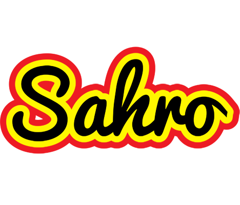 Sahro flaming logo