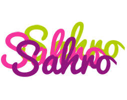 Sahro flowers logo