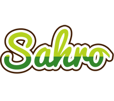 Sahro golfing logo