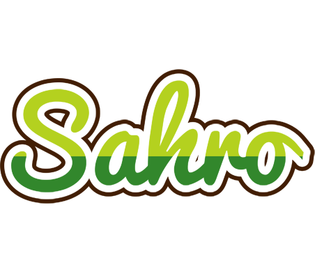 Sahro golfing logo