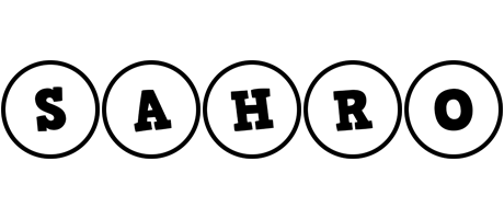 Sahro handy logo