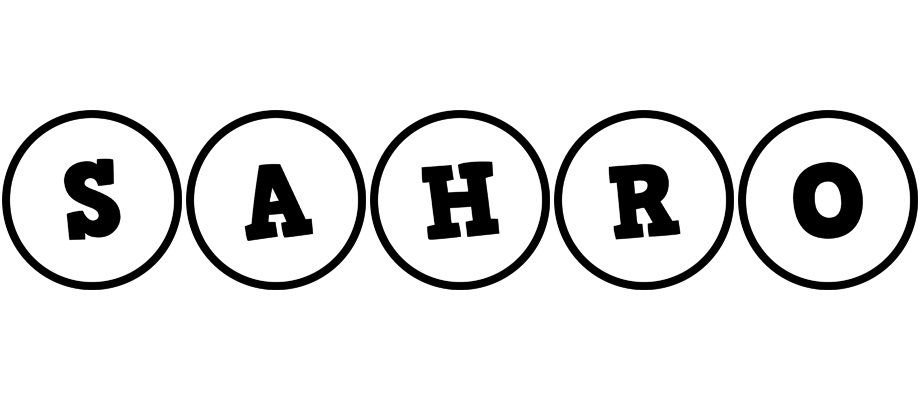 Sahro handy logo
