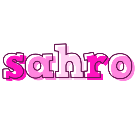 Sahro hello logo