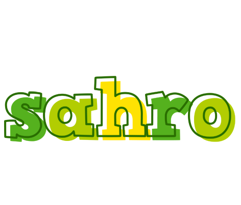 Sahro juice logo