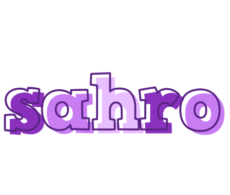 Sahro sensual logo