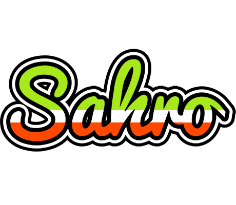 Sahro superfun logo