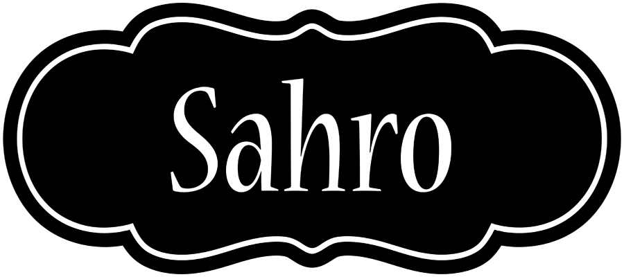 Sahro welcome logo