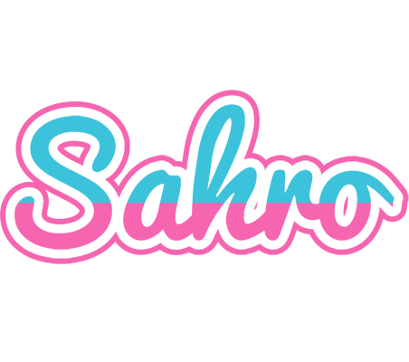 Sahro woman logo