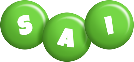 Sai candy-green logo