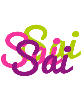 Sai flowers logo
