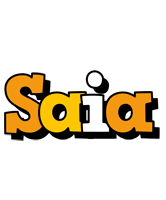 Saia cartoon logo