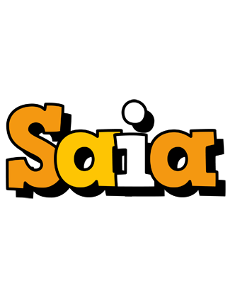 Saia cartoon logo